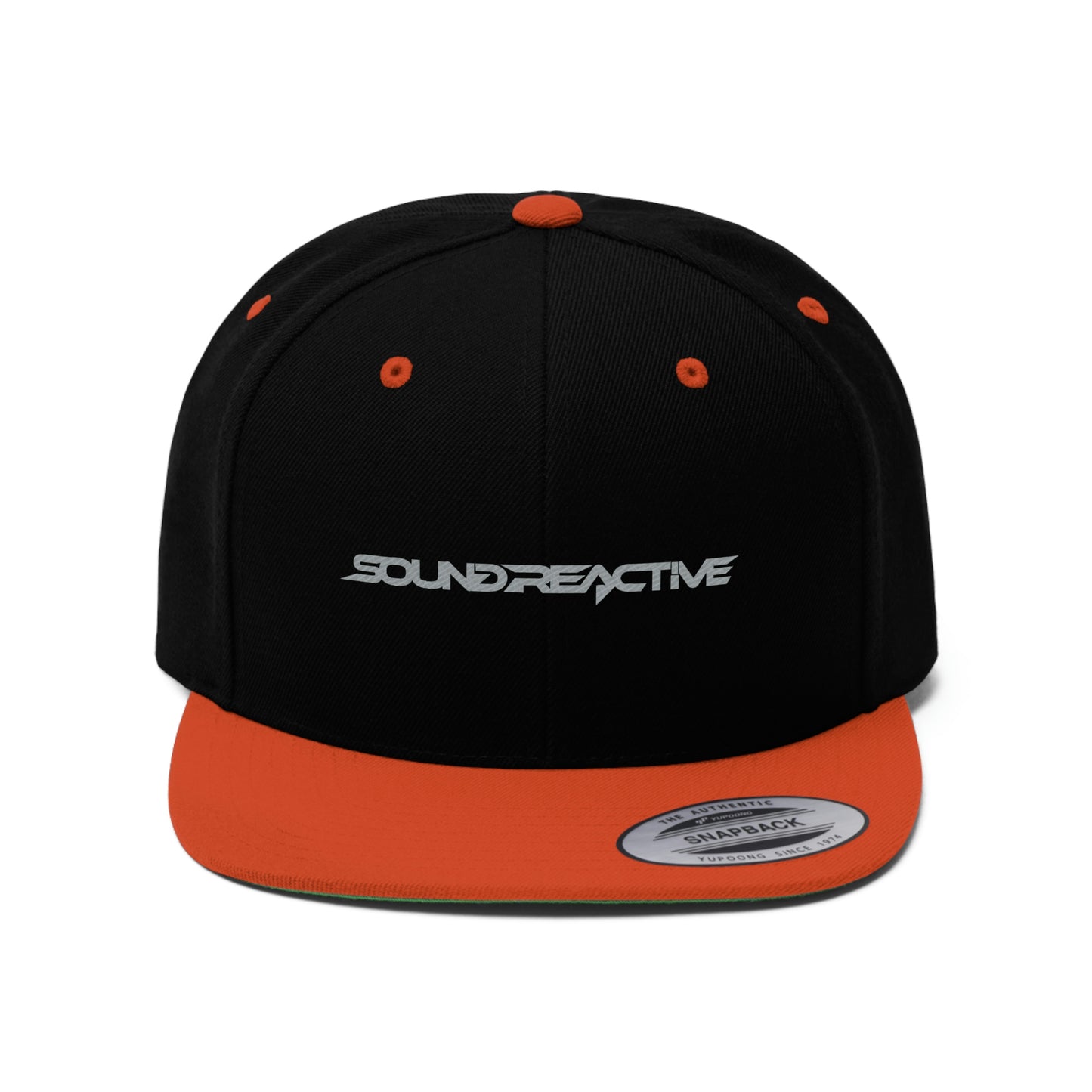 Sound Reactive DJ Unisex Flat Bill Hat